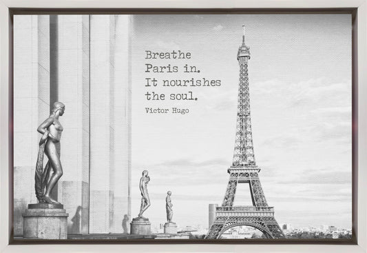 Wall art Breathe Paris in