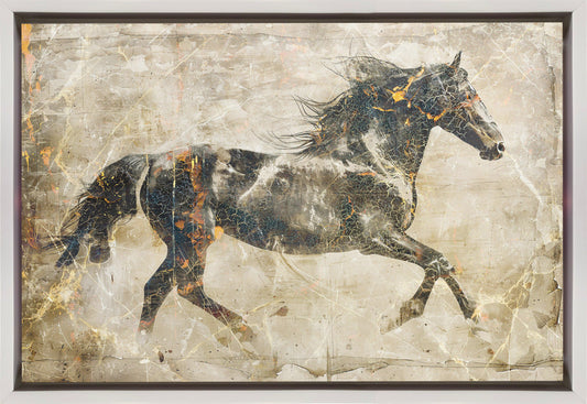 Wall art Horse Vintage Art Illustration 03