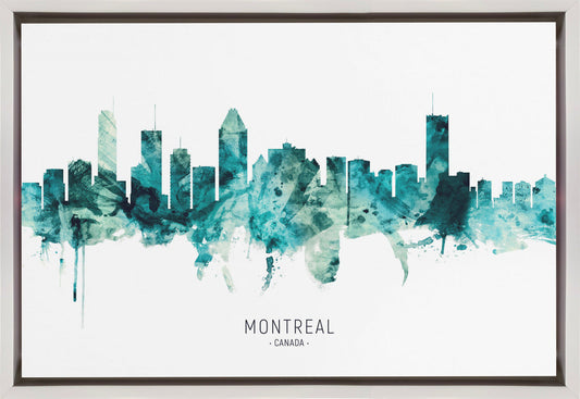 Wall art Montreal Canada Skyline