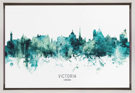 Wall art Victoria Canada Skyline