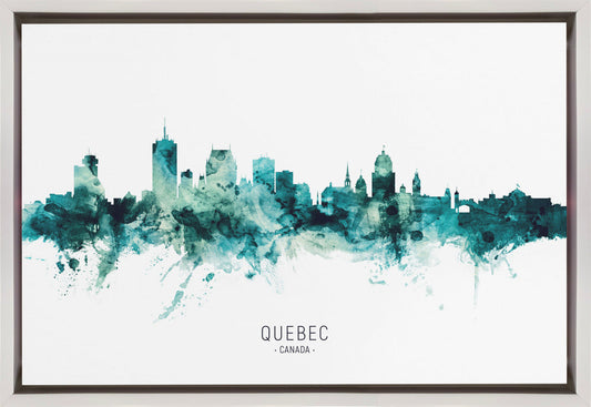 Wall art Quebec Canada Skyline