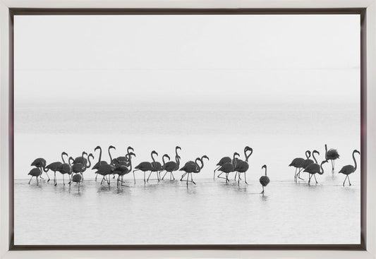 Wall art Flamingos