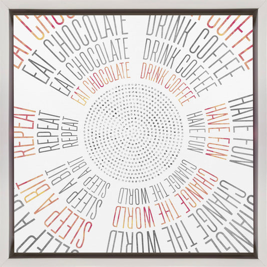 Wall art GRAPHIC ART Life Circles