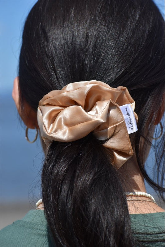 Chouchou à cheveux XL - Latté