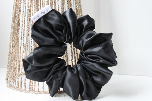 Chouchou à cheveux XL - Noir