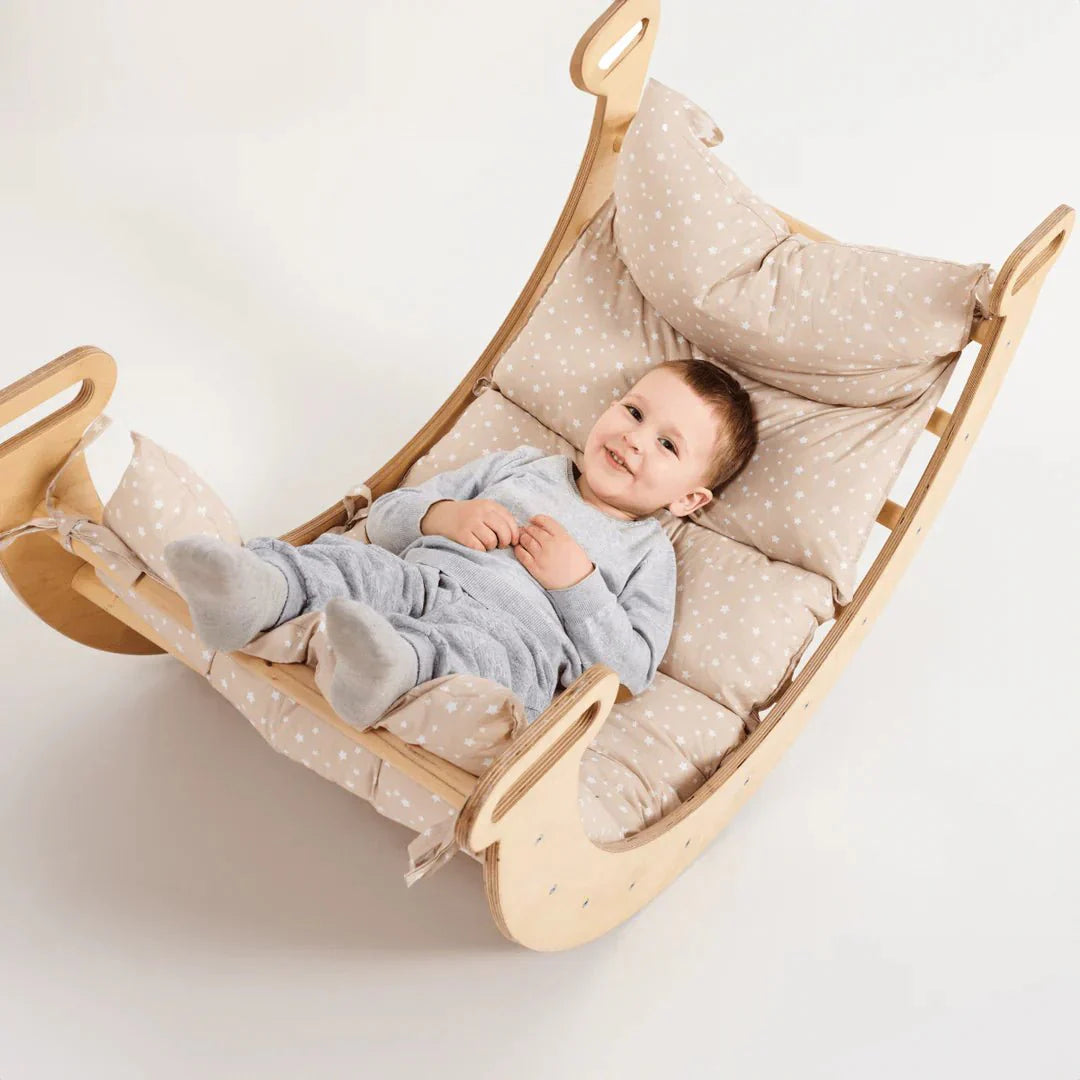 Cushion for Climbing Arch & Rocker Balance β Beige (Cushion Only)