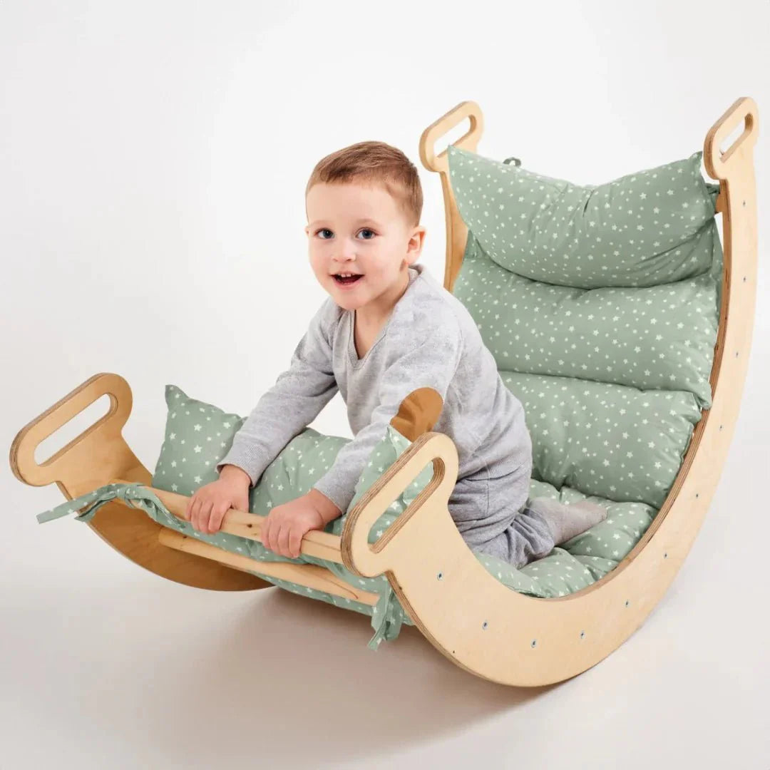 Cushion for Climbing Arch & Rocker Balance β Beige (Cushion Only)