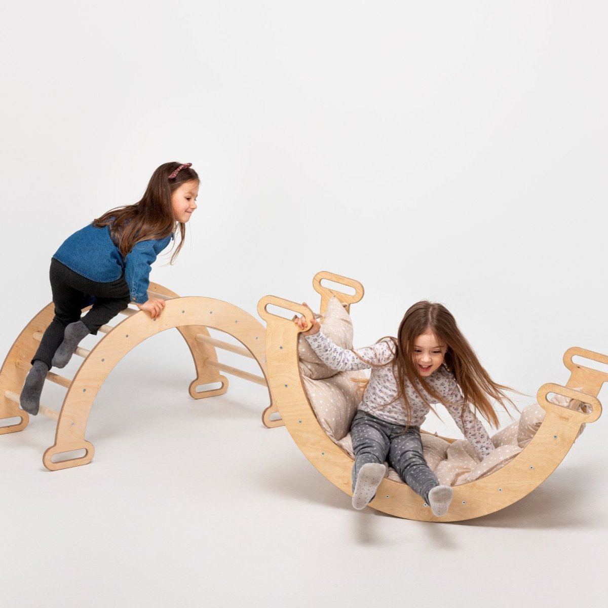 Cushion for Climbing Arch & Rocker Balance β Beige (Cushion Only)