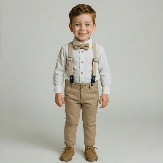 Timeless Boys Dressy Suspender Set