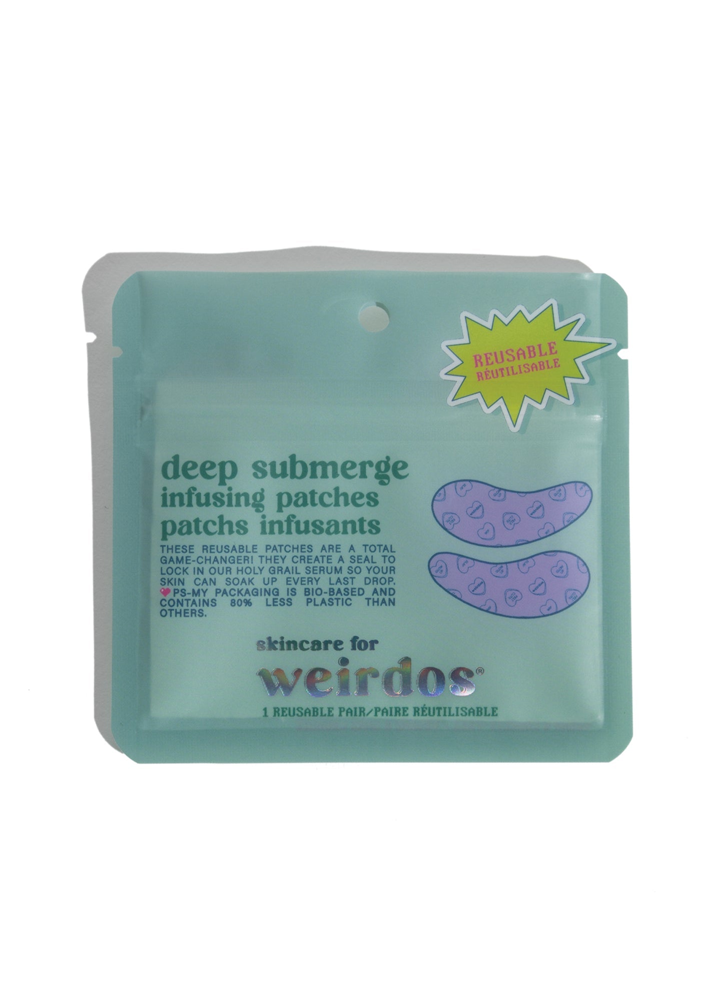 deep submerge infusing reusable patches