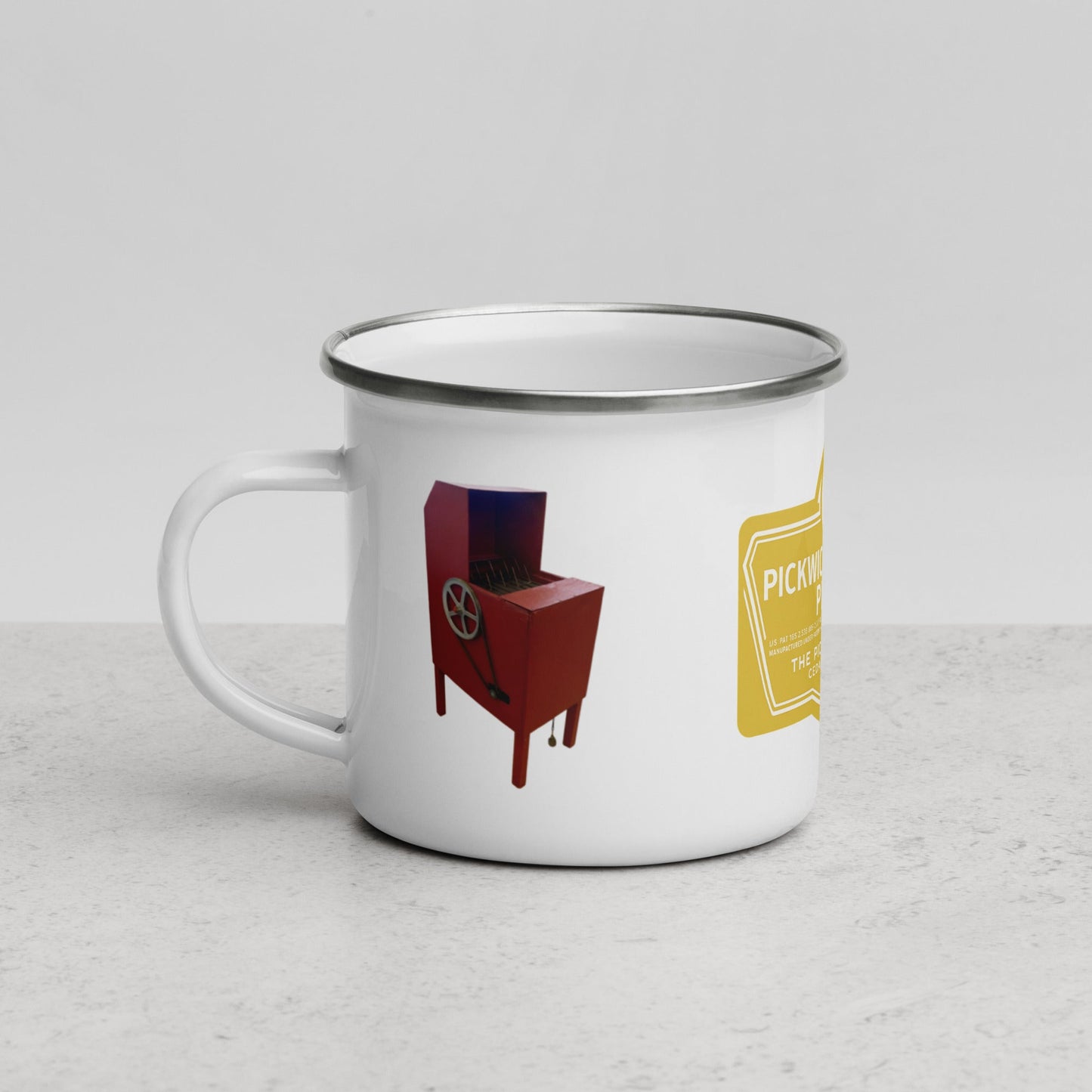 Retro Enamel Mug