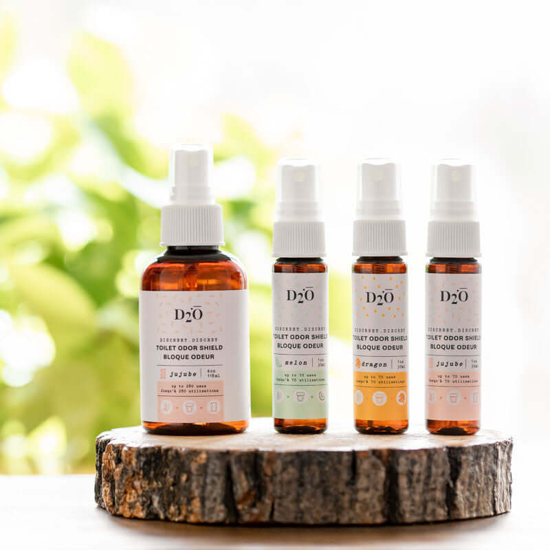 Ensemble Bloque-Odeurs Jujube (1 x 118 ml + 3 x 30 ml)