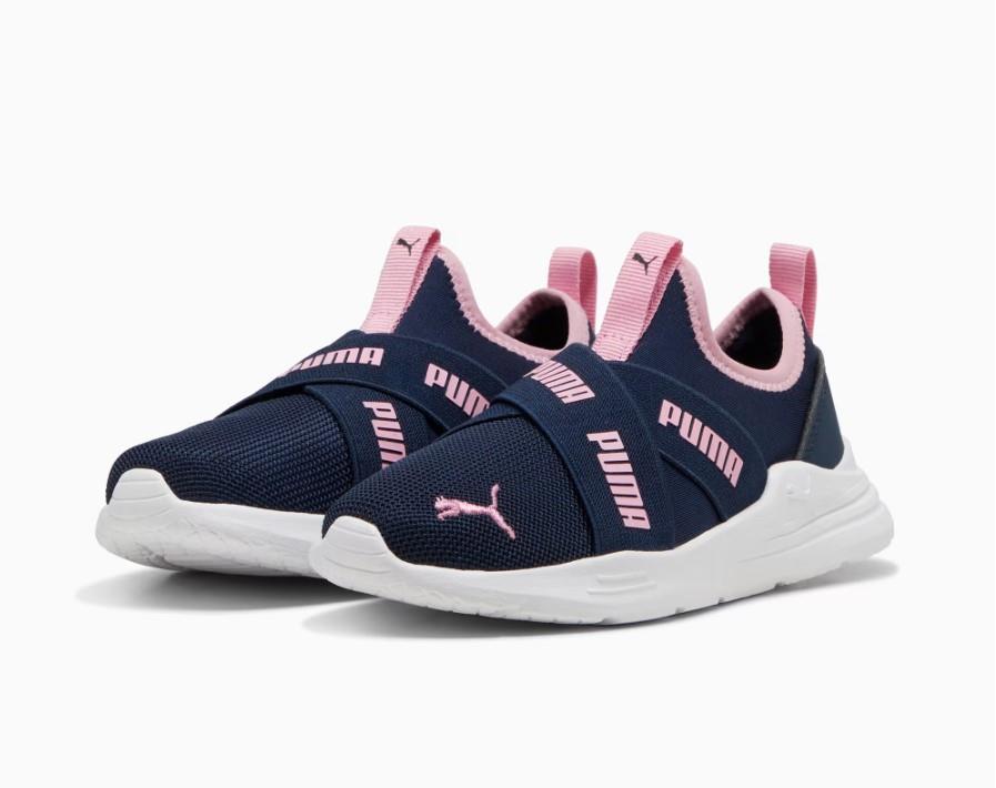 Puma Wired Run - Girls Slip On Shoe