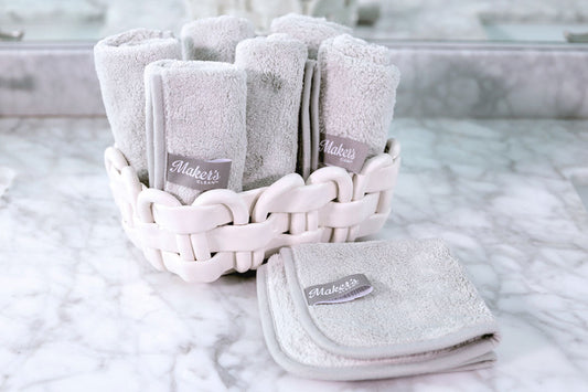 *NOUVEAU* Lingette de luxe pour le visage (paquet de 5)