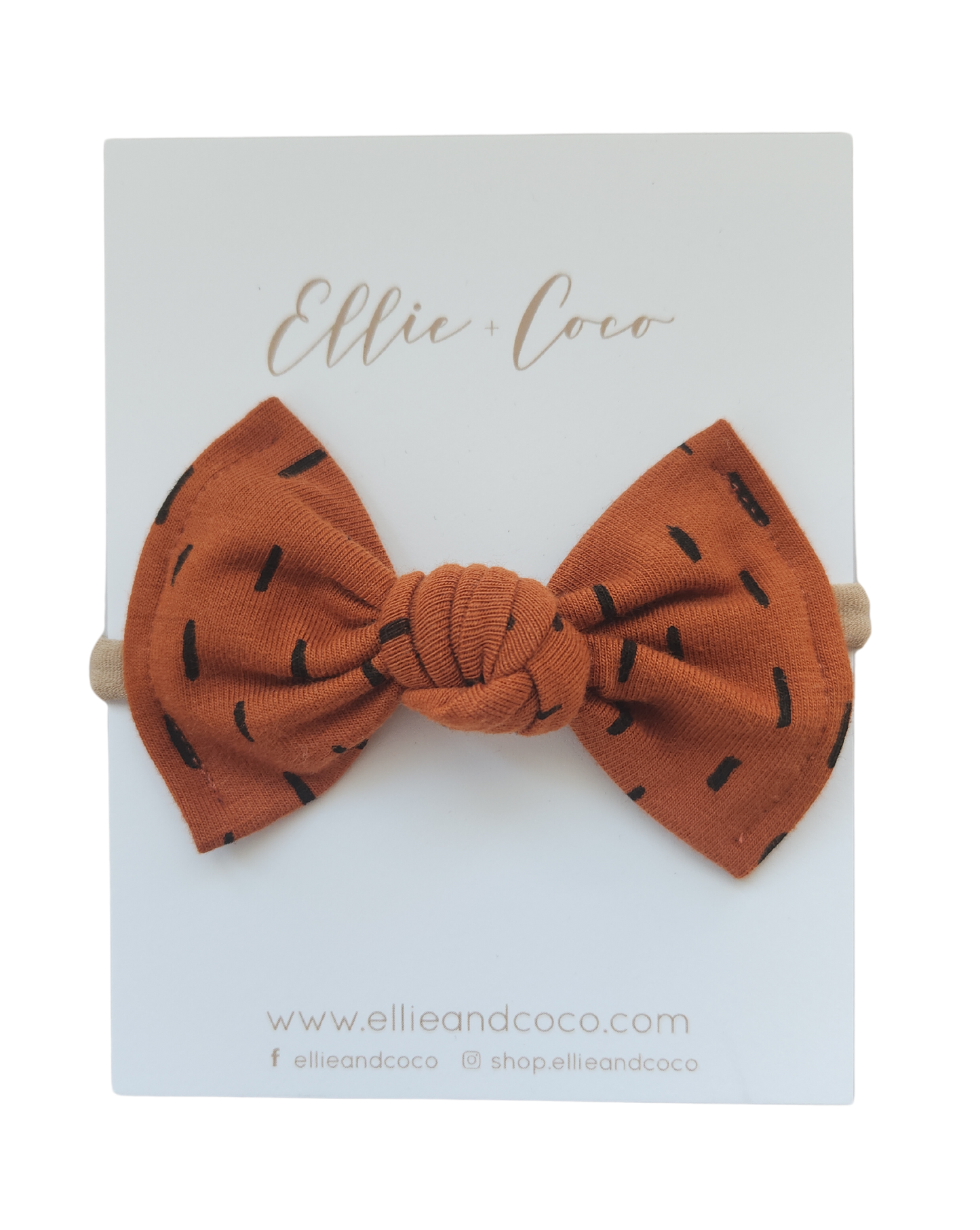 Knot Bow | Autumn Dash