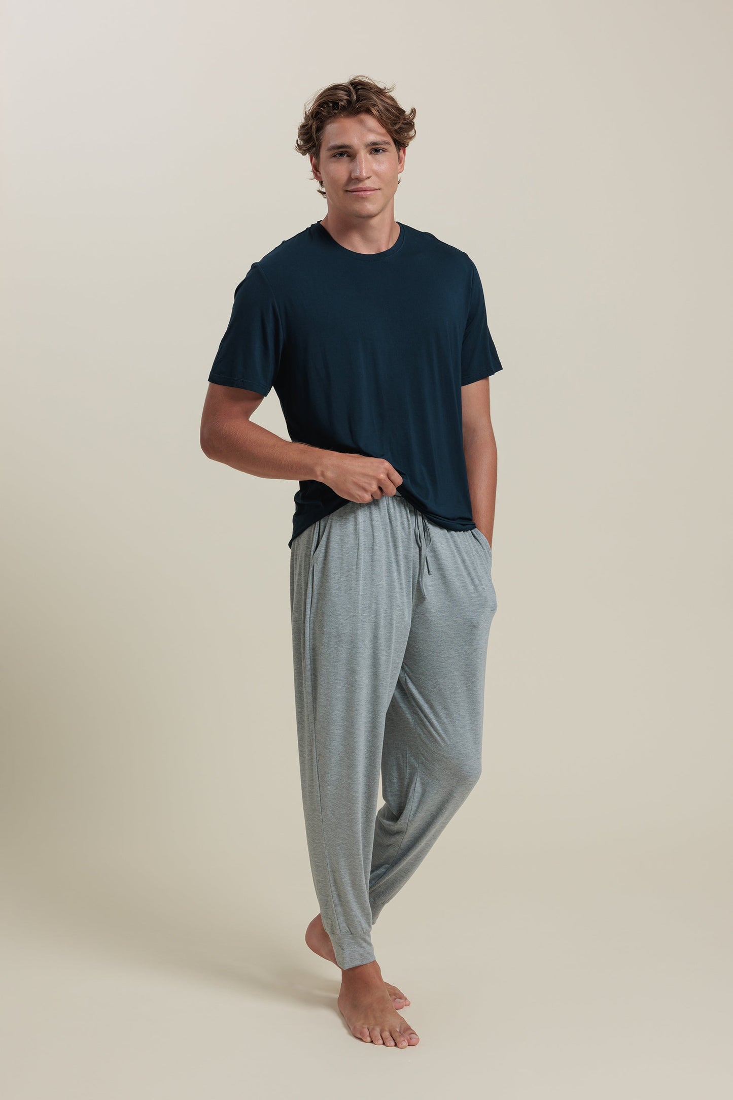Sleepwear Set <br/> Men’s Bamboo Tee & Jogger Set