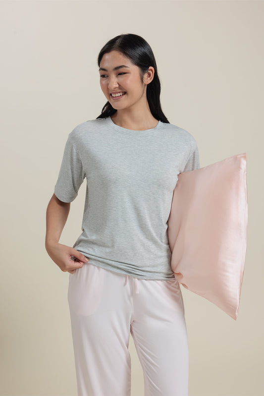 Sleepwear Set <br/>Bamboo T-Shirt & Pants Set