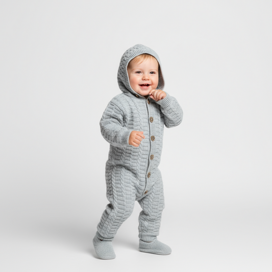 Baby Hood Newborn Overall Set