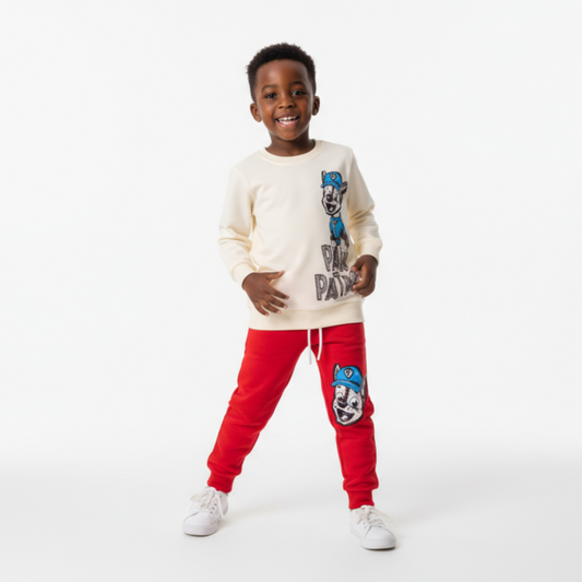 Paw Police Casual Jogger Set