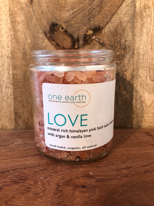 Argan Oil Bath Salt Soak - Vanilla
