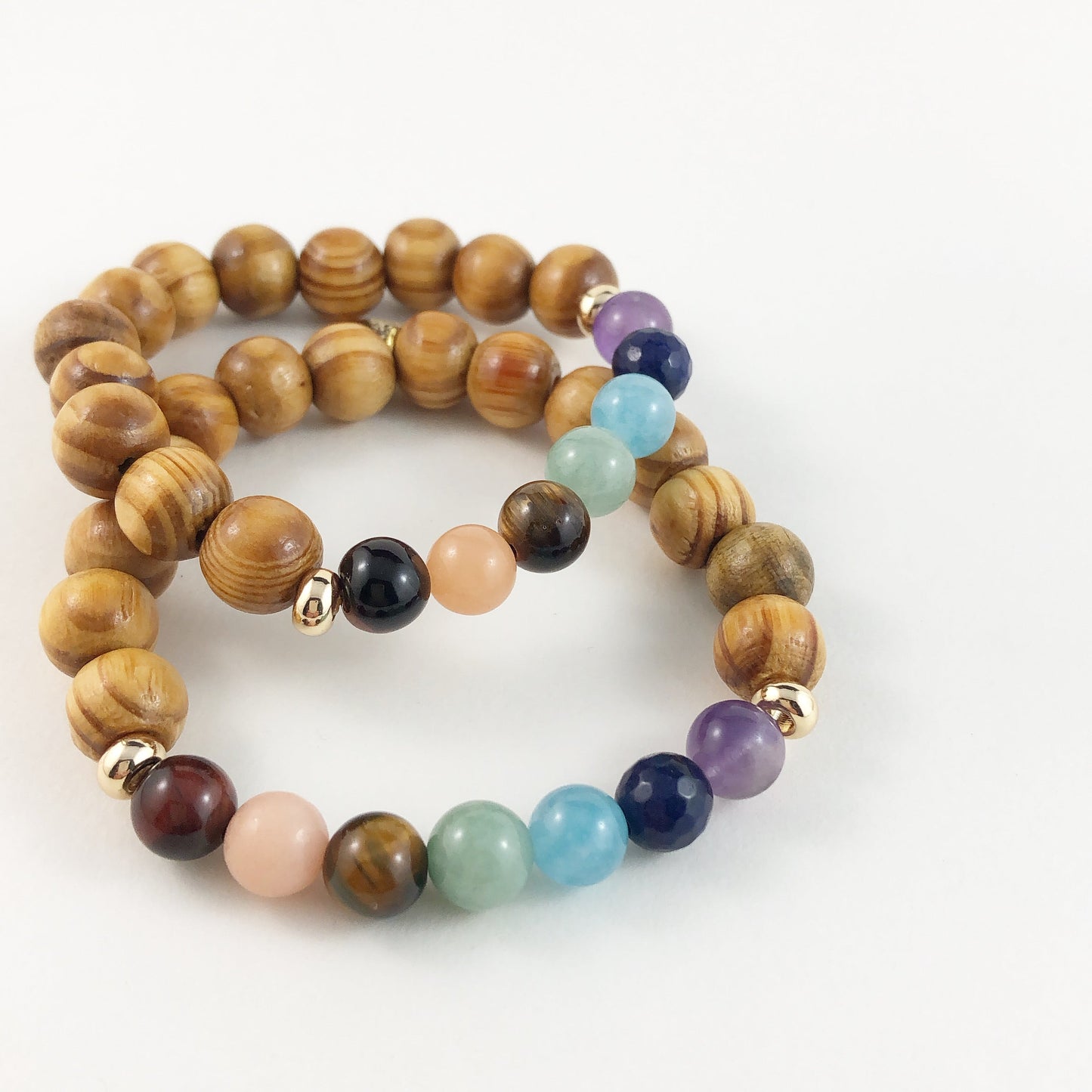 Chakra Bracelet in Wood