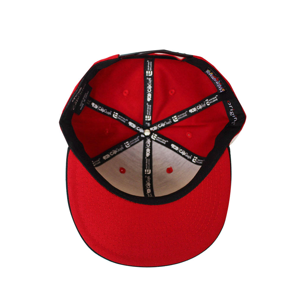 Origins - The Cap Guys TCG / Inspired Exclusives Red/Black Snapback Cap