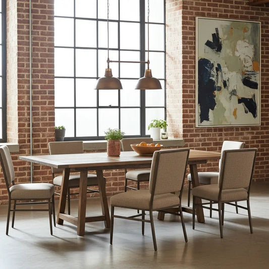 Table à Diner Anzio en bois recyclé