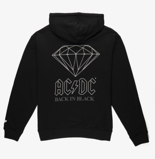 Diamond Back in Black - Mens Hoodie
