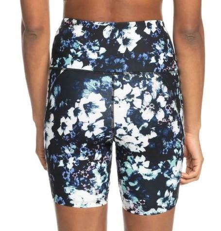 Roxy Kaileo - Womens High-Waisted Biker Workout Shorts