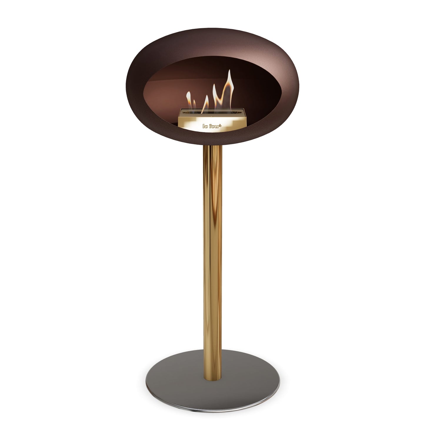Le Feu Steel High Dome <br>Mocca