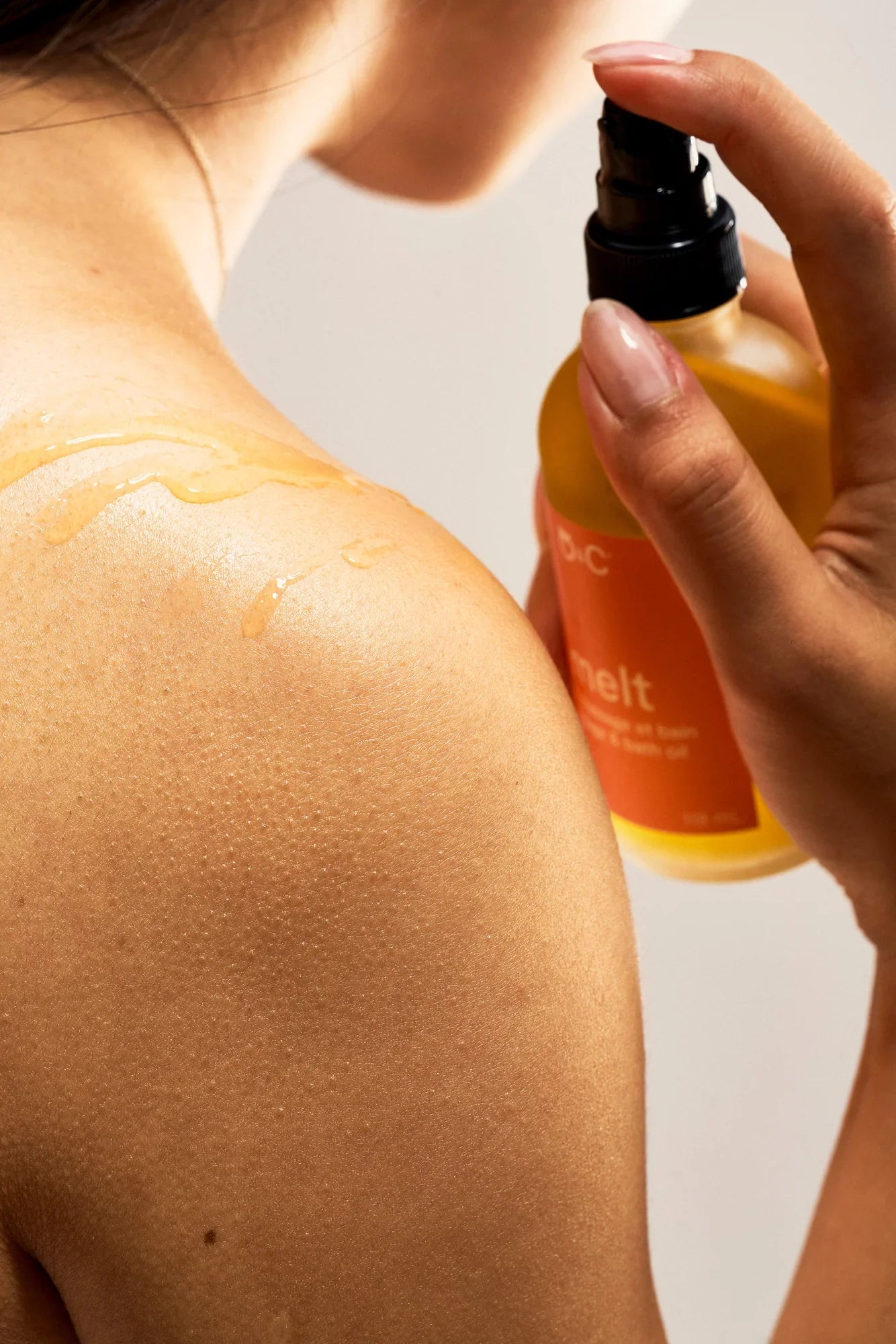 massage oil - melt - massage and bath