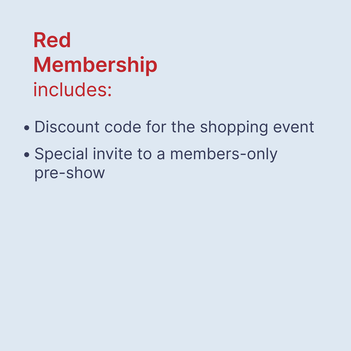 Buy Canadian Group Membership - Red