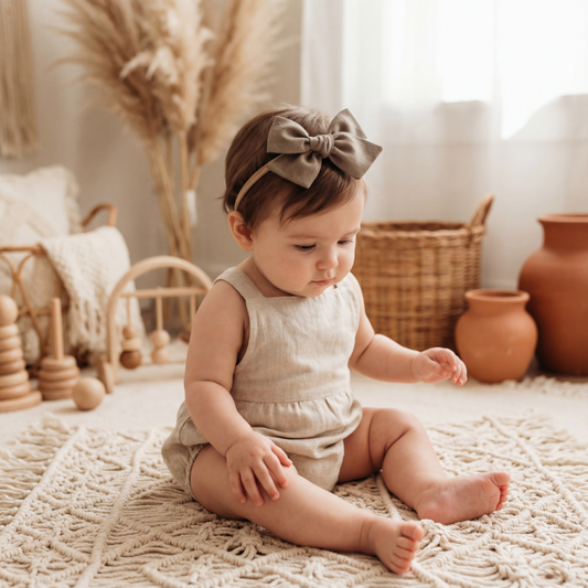 X's Oversize Bow | Mocha