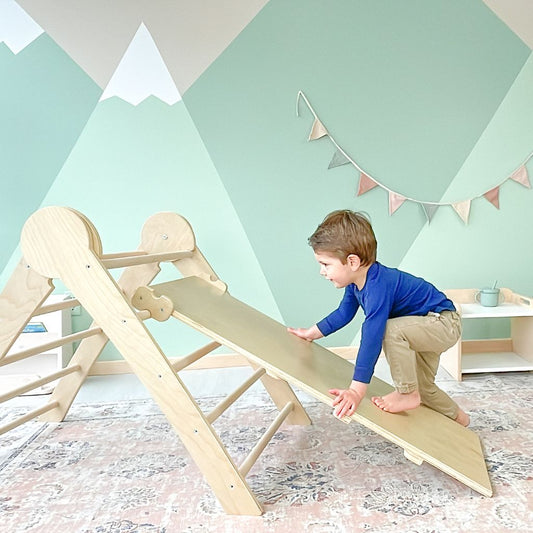CRANBERRY CLIMBER - Montessori Wooden Triangle