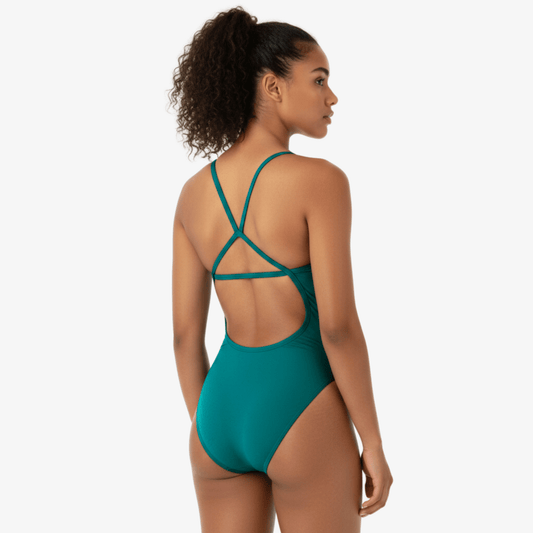 Jade Open Back Performance Training Swimsuit by Norca