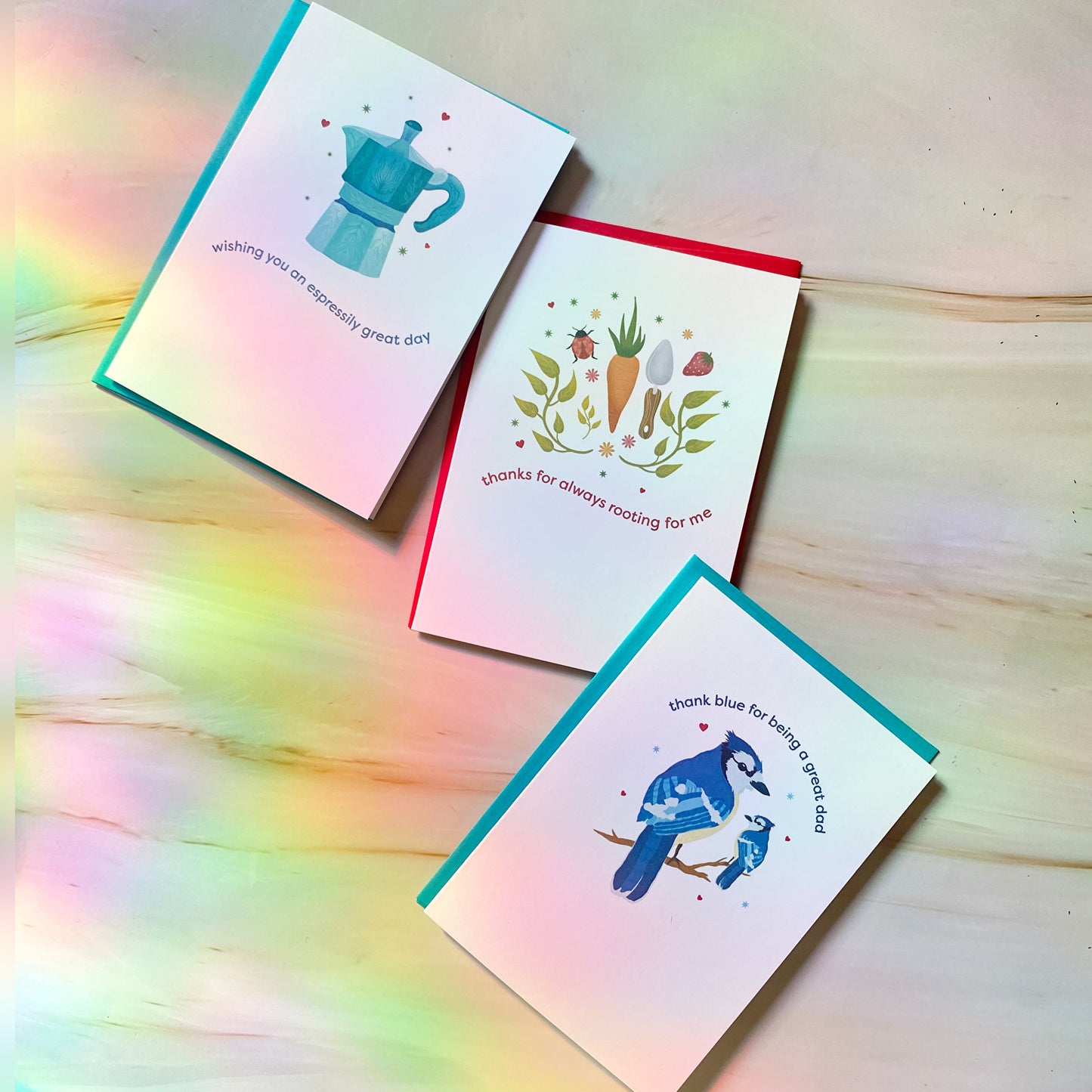 Always Rooting For Me | Father's Day | Mini Greeting Card