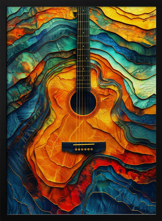 Music Guitar 6 Canvas Print