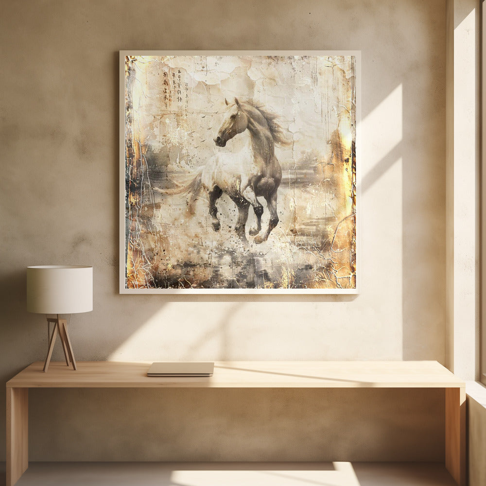 Horse Vintage Art Illustration 16