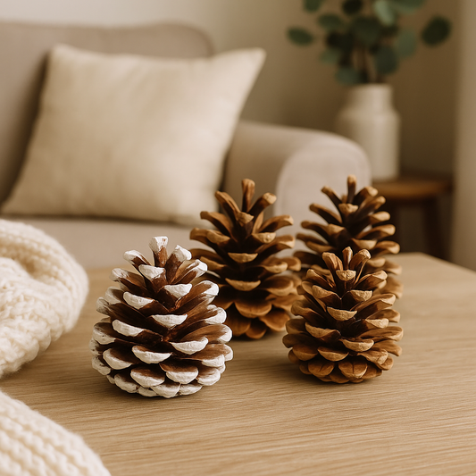 Pinecones - Natural & Frosted