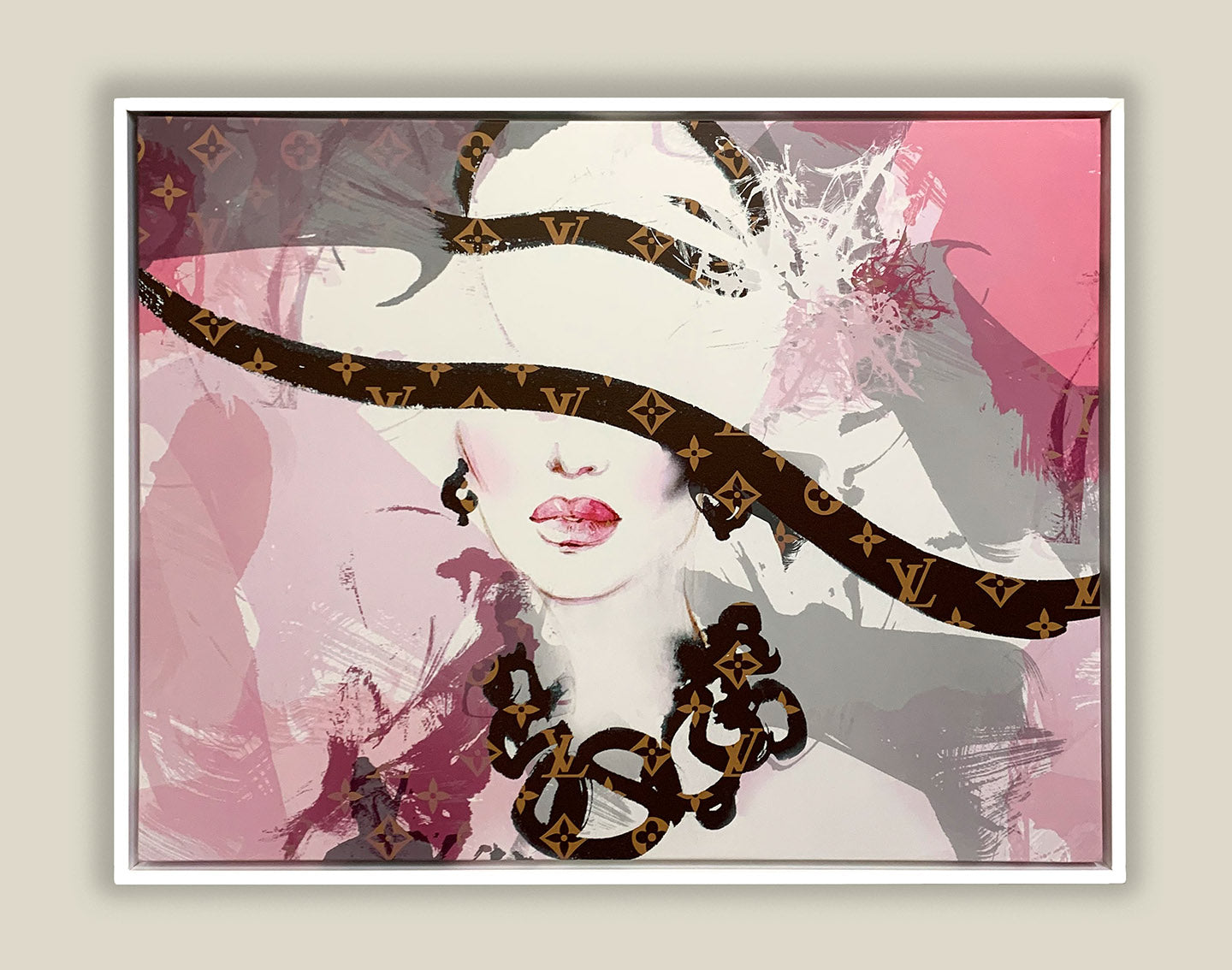 Hi Fashion 48"x 36" Fine Art Canvas