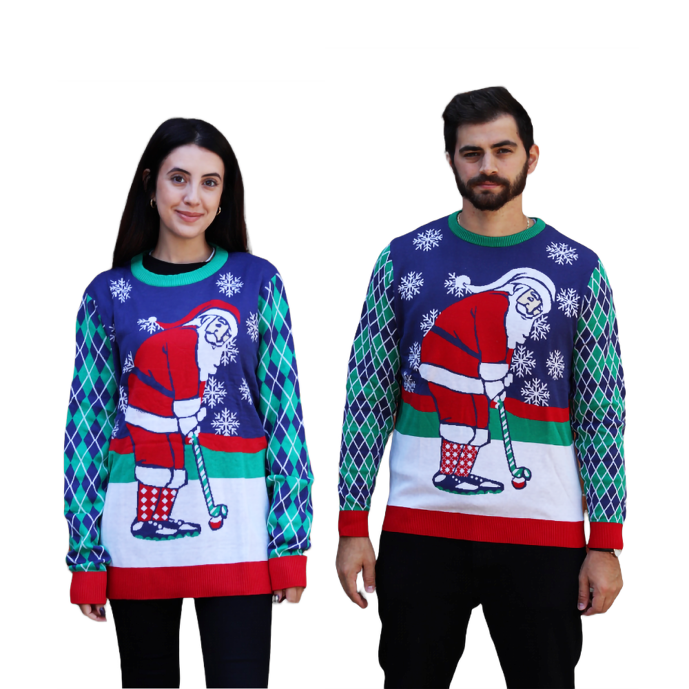 Couple - Playful Santa Sweater