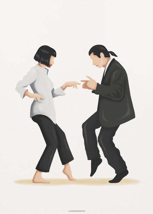 Wall art Pulp Fiction Canvas Print