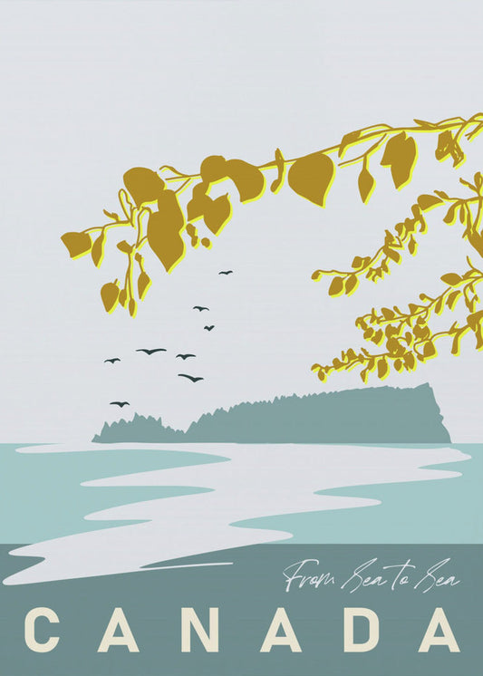 Wall art mellow anticipation Canadian Lakeland