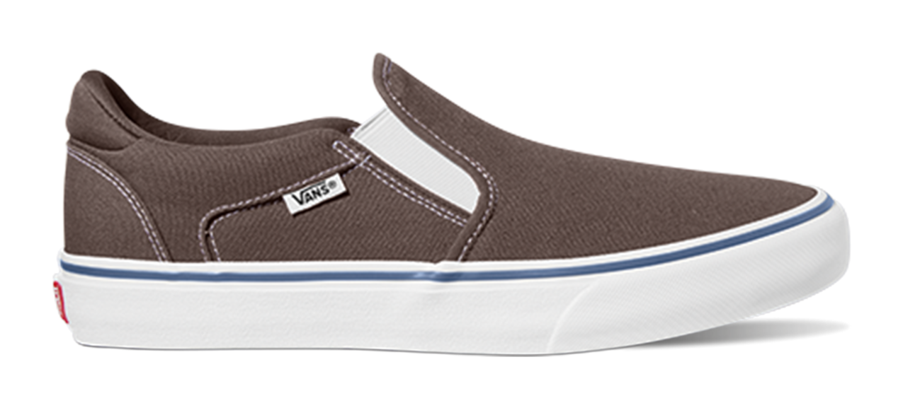 Vans Asher Deluxe - Mens Slip On Shoe