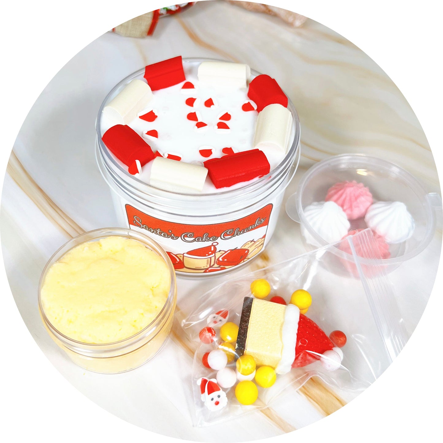 Santa's Cake Chunks