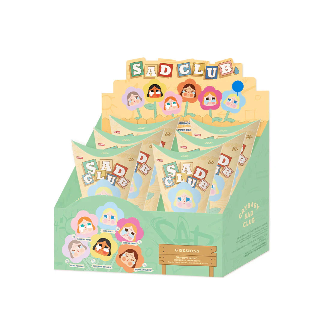 CRYBABY Sad Club Series - Plush Flower Blind Box