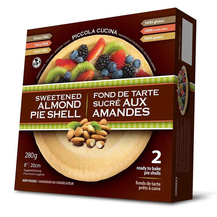 Sweetened Almond Pie Shell