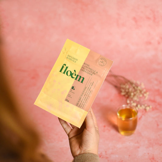 Tisane en sachets Rose, camomille & feuilles du Labrador