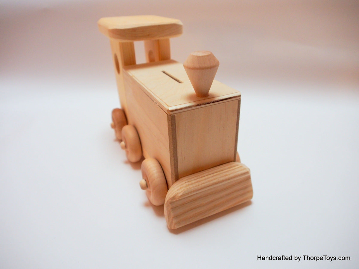 Train Engine Coin Bank