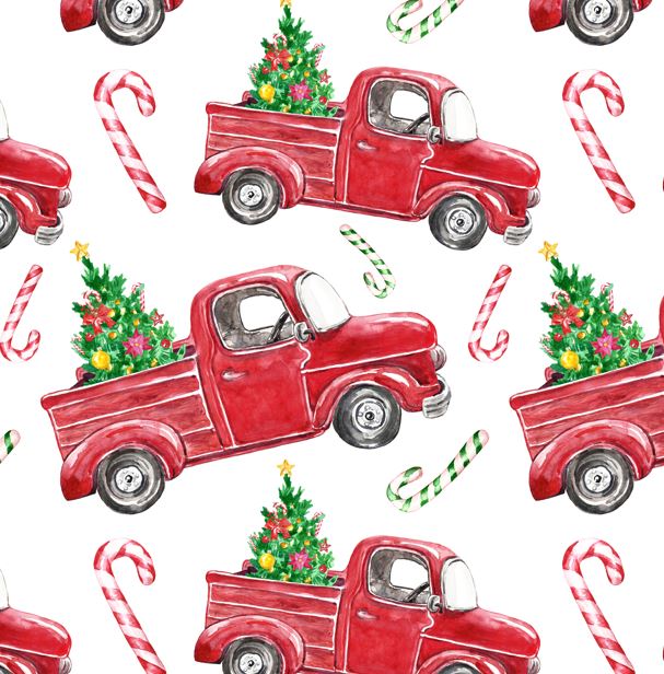 Christmas Cracker Kit- Red Trucks